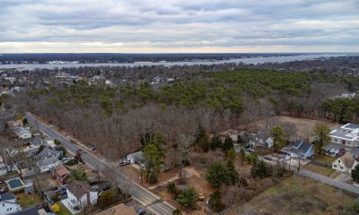The Breton Woods property where 59 homes have been proposed as part of a new development, Dec. 2022. (Photo: Daniel Nee)
