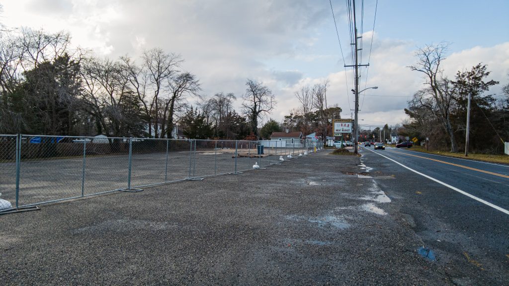 Demolition is complete at the Herbertsville Deli, Brick, N.J., Dec. 23, 2022. (Photo: Daniel Nee)