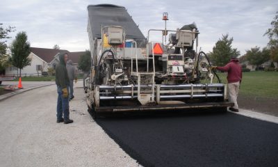 A paving project underway. (Photo: Pam Broviak/ Flickr/ Creative Commons)