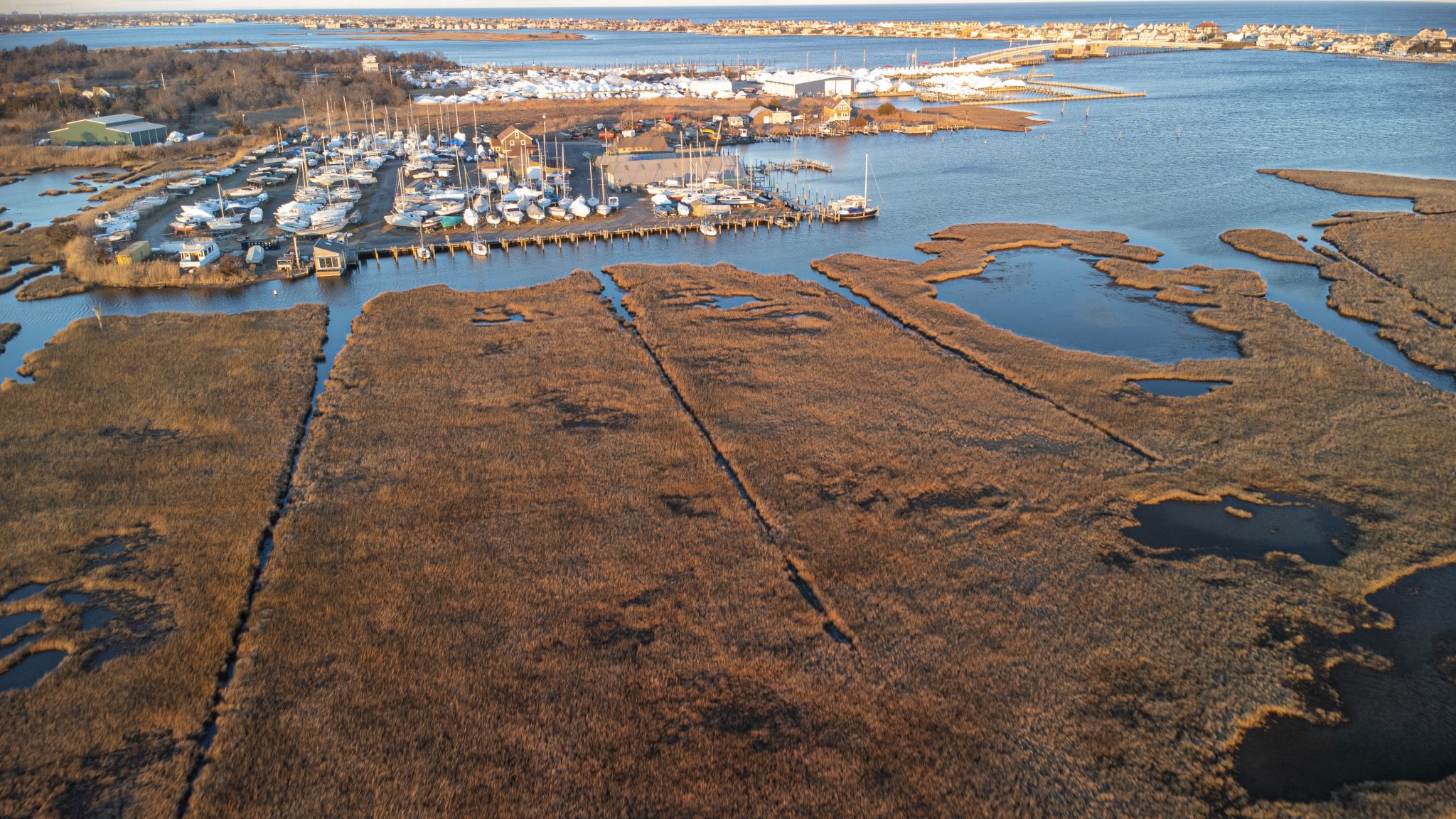 Traders Cove Marina Dredging Underway in Brick, Sand Will Be Re-Used in ...