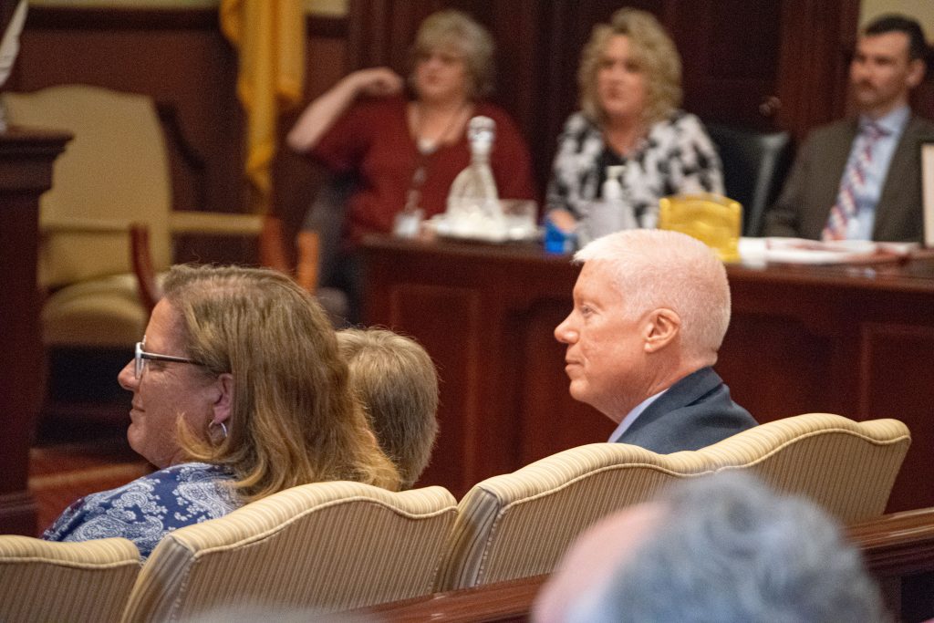Superior Court Judge John Ducey at his swearing-in ceremony, March 23, 2023. (Photo: Daniel Nee)
