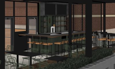 Renderings and plans for an outdoor section at the Urban Coal House Pizza & Bar restaurant, Brick, N.J. (Credit: Planning Document)