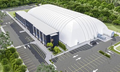 Renderings of the newly-approved final design of the Brick 'Superdome' site, May 2023. (Courtesy: Brick Superdome)