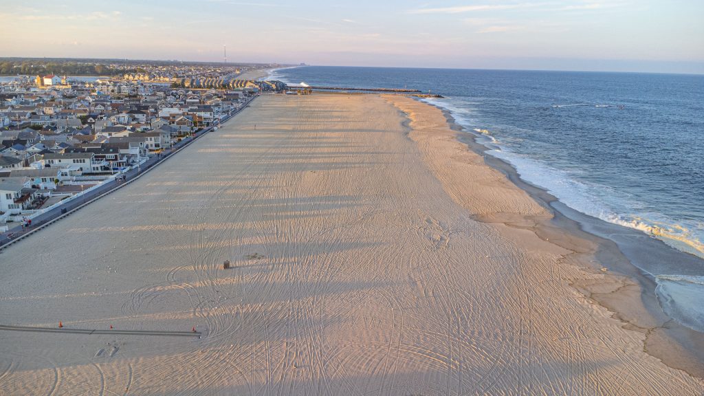 Point Pleasant Beach, empty, Sept. 12, 2023. (Photo: Shorebeat)