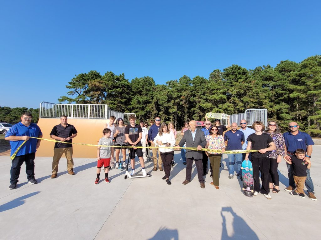 Brick Township's new bike and scooter park opens to the public, Oct. 3, 2023. (Photo: Brick Township)