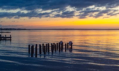 Sunset on Barnegat Bay, Oct. 5, 2023. (Photo: Shorebeat)