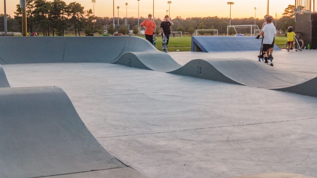 Brick Township's new bike and scooter park opens to the public, Oct. 3, 2023. (Photo: Shorebeat)