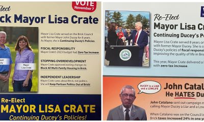 A campaign mailer displaying the image of former Mayor John Ducey, now a sitting judge in Ocean County. (Campaign Literature)