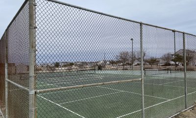 Lavallette's municipal tennis/pickleball courts. (Photo: Daniel Nee)