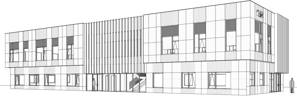 The office building proposed for 1454 Route 88. (Source: Planning Document)