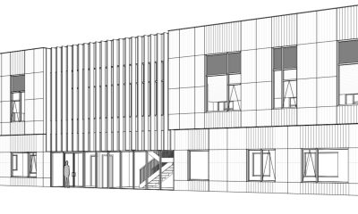 The office building proposed for 1454 Route 88. (Source: Planning Document)