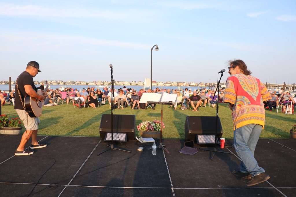 The Basso Brothers perform at the 2023 Traders Cove concert series. (Photo: Brick Township)