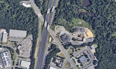 Chambers Bridge Road at the Garden State Parkway. (Credit: Google Earth)