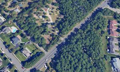 A map showing the property at 2416 (Old) Hooper Avenue, Brick, N.J. (Credit: Google Earth)