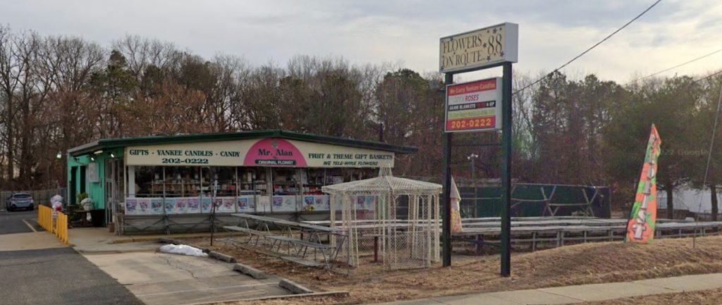 Mr. Alan's Original Florist, Route 88, Brick Township. (Credit: File Photo)