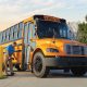 An electric powered EV school bus. (Credit: Thomas Built Buses / Daimler-Mercedes Benz)