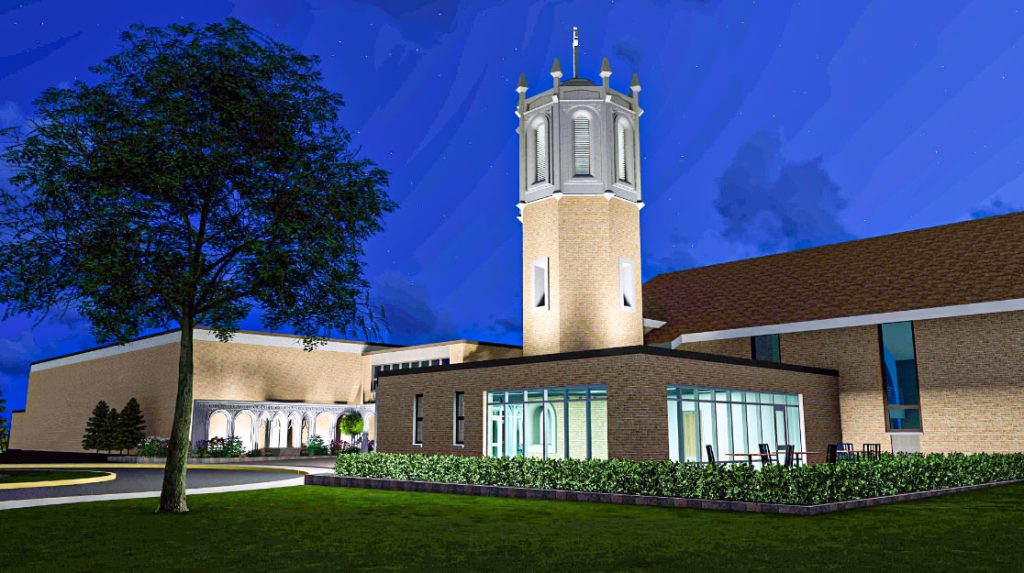 A new bell tower at St. Dominic Roman Catholic Church, Brick, N.J. (Planning Document)